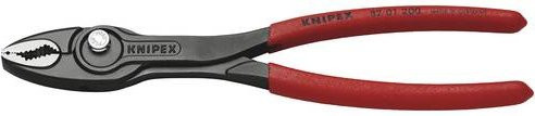 Knipex TwinGrip Front- und Seitengreifzange grau mit Kunststoffüberzug 200 mm - Bild 1