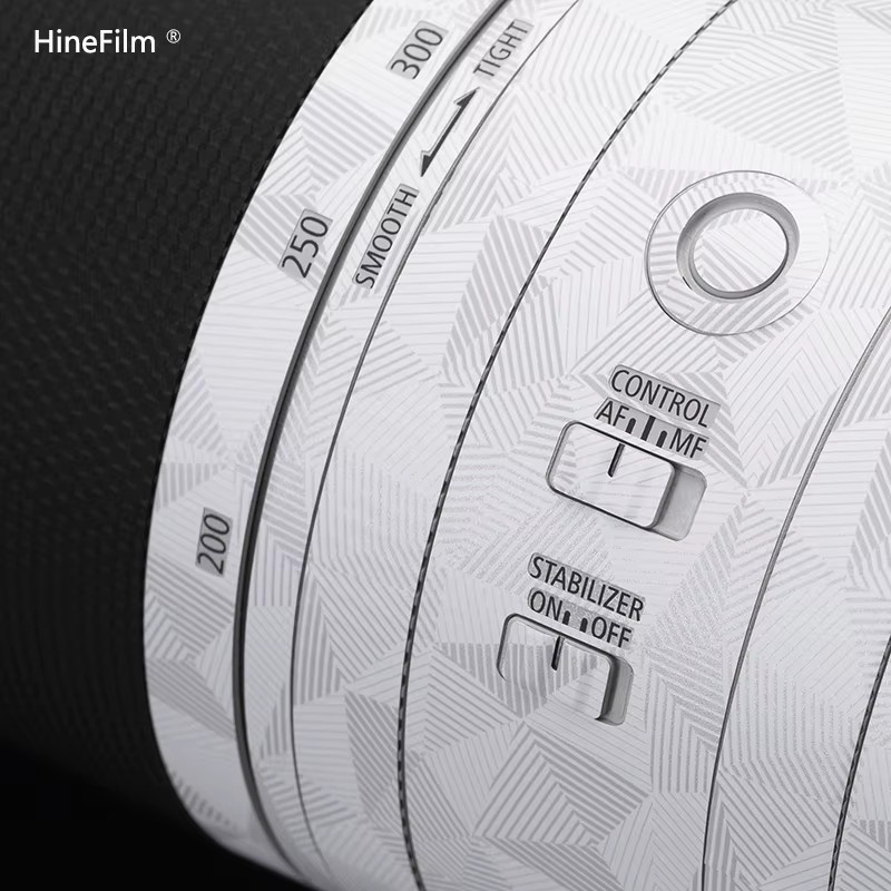 Hinefilm Skin Aufkleber für Canon RF200-800mm F6.3-9 IS USM Objektiv in Grau - Bild 2