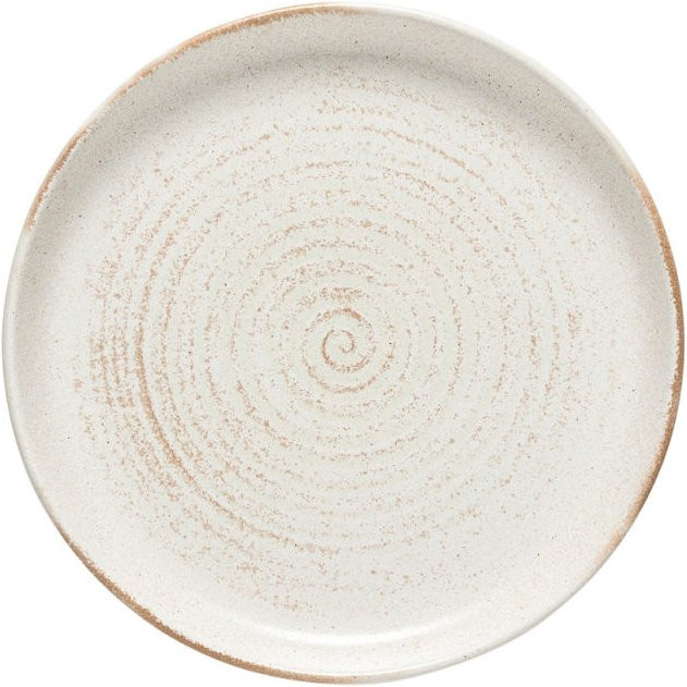 Costa Nova Vermont Salat- und Dessertteller aus Steinzeug in Beige, 12er Pack, Durchmesser: 22,4 cm, Höhe: 2,5 cm - Bild 1