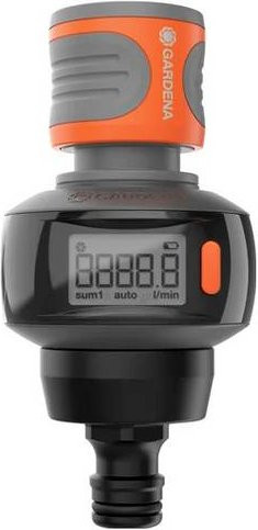 Gardena AquaCount Wasserzähler in Schwarz-Orange - Bild 1