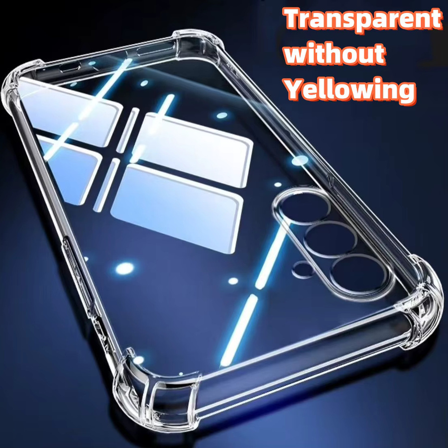Stoßfeste TPU-Handyhülle für Samsung Galaxy A54, A53, A34 und A33 in Transparent - Bild 5
