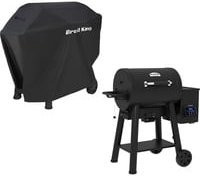 Broil King Crown Pellet Smoker 400 Bundle in Schwarz aus Edelstahl - Bild 1