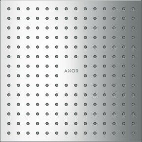 Hansgrohe Axor Kopfbrause Rain mit 2 Strahlarten, Chrom, B/B/H: 25 x 25 x 2,5 cm - Bild 1