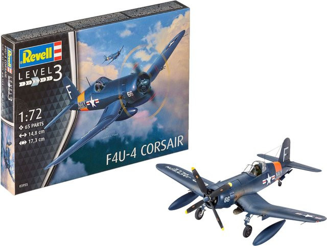 Revell F4U-4 Corsair, Modellbau, 1:72, ab 10 Jahren - Bild 1