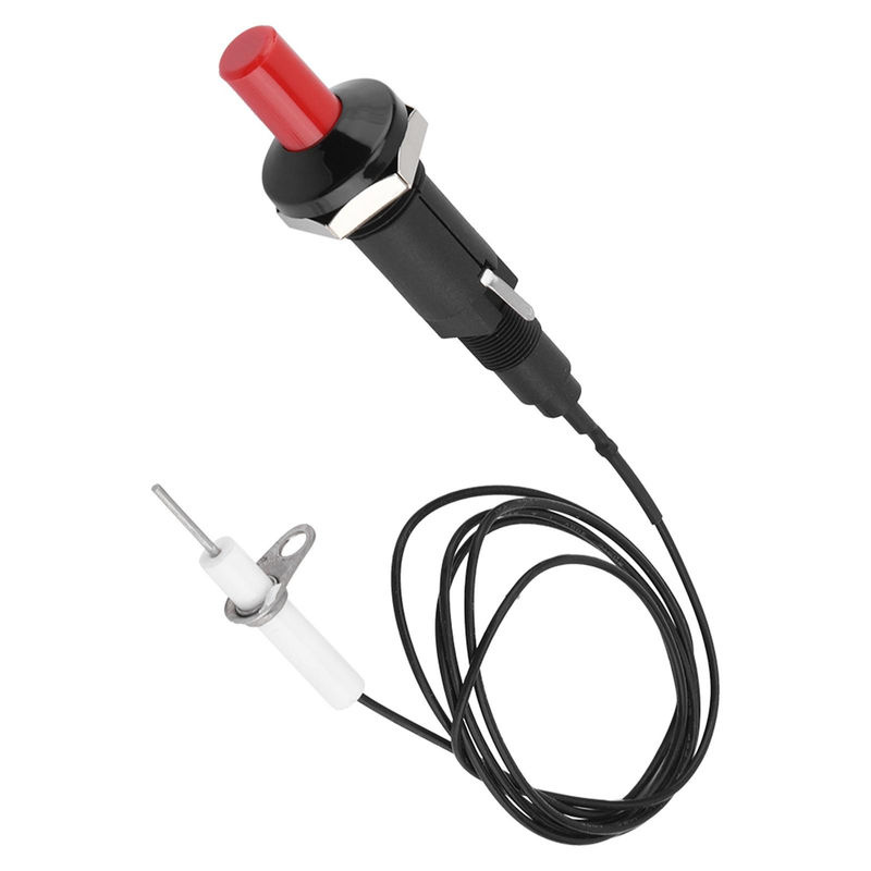 Wosawe Piezo Spark Ignition Kit 1 Out 2 Piezo Druckknopfzünder für Gasgrill und Kaminofen in Weiß - Bild 4