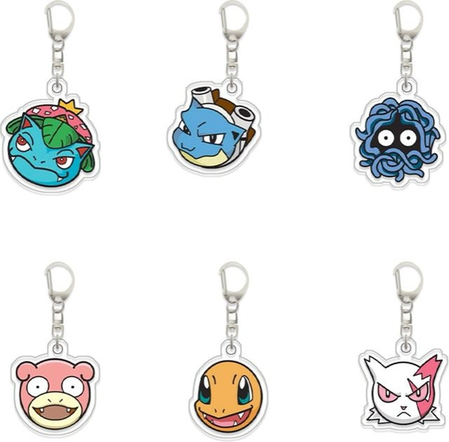 Keeppley Venusaur Blastoise Tangela Sloebro Charmander Smoochum Original Acryl Handgefertigter Niedlicher Cartoon Anime Schlüsselanhänger Anhänger Spielzeug Geschenk - Bild 1