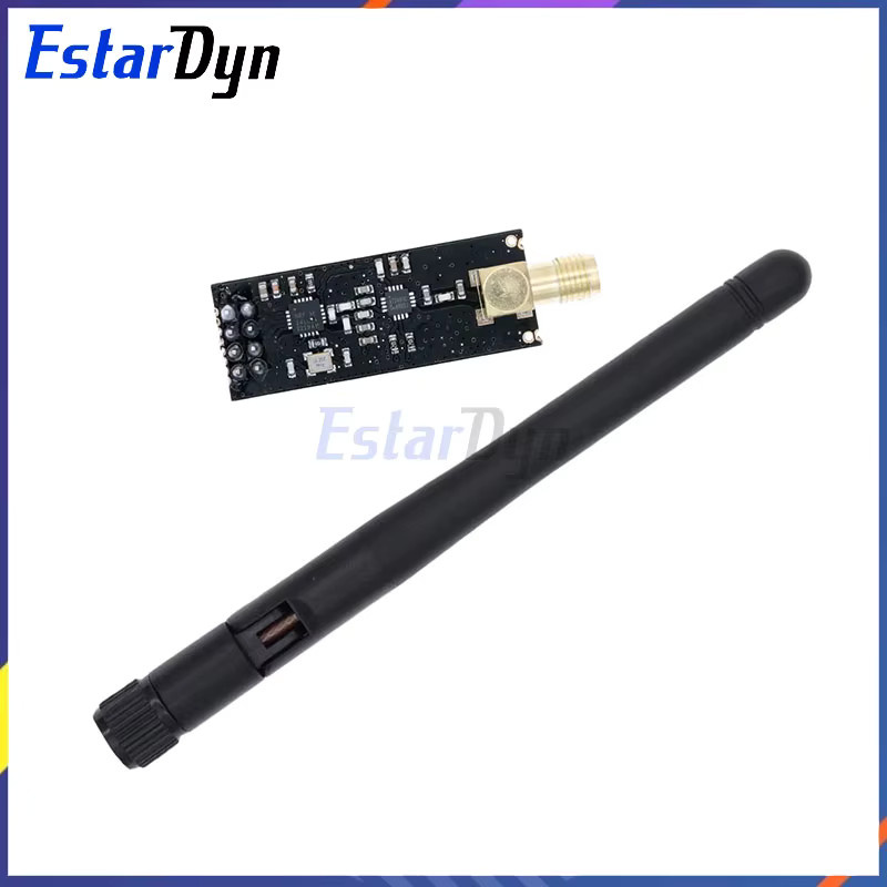 Estardyn NRF24L01+ PA LNA Drahtloses Transceiver-Modul 2,4GHz mit Antenne für Drohnen und RC in Schwarz - Bild 2