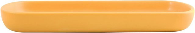 MSV Keramiktablett Maonie in Safrangelb, B/T/H: 25,7 x 11,5 x 2,8 cm - Bild 1