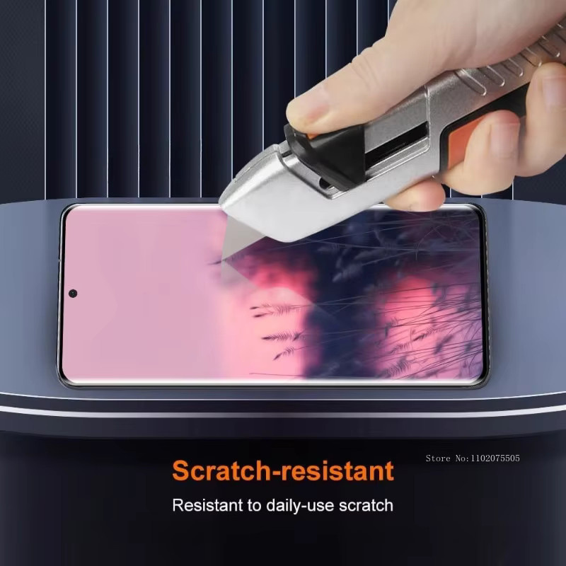 3er-Pack Panzerglas Displayschutz aus gehärtetem Glas für Samsung Galaxy S25 S24 S23 S22 S21 S20 Ultra und Note Serie, transparent - Bild 5