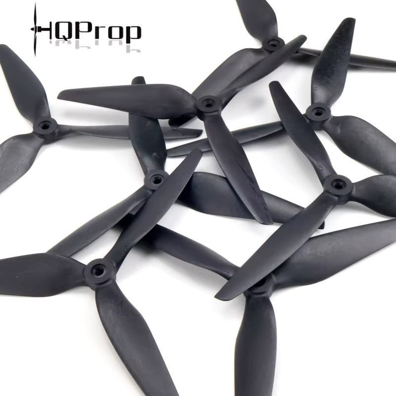 HQProp 3-Blatt Propeller, Schwarz, Carbonverstärkter Nylonpropeller - Bild 2