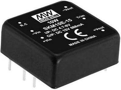 MEAN WELL SKM10C-03 Netzteil und Spannungsumwandler in Schwarz - Bild 1
