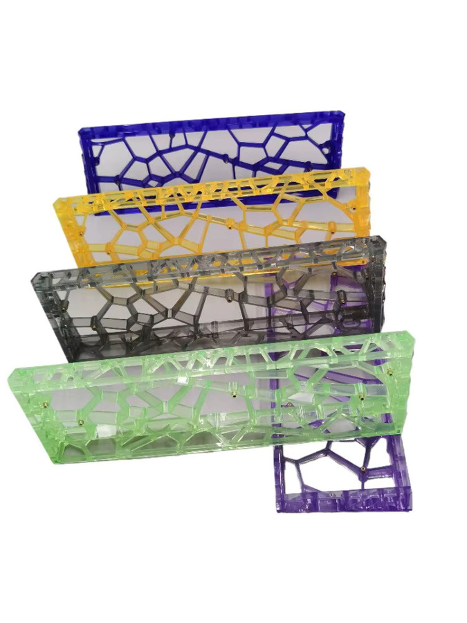 MADCATZ WW60 Transparentes Hohl-Tastaturgehäuse für Mad60, Win60 und Wooting60 Magnetische Achsen in Schwarz und Multicolour - Bild 2