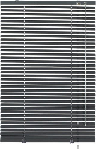 Gardinia Aluminium-Jalousie in Schiefer, Breite: 100 cm, Höhe: 175 cm - Bild 1