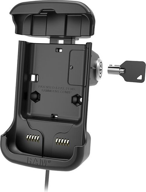RAM Mounts Form-Fit Halteschale mit Schlüsselverriegelung für Honeywell CT50, CT60 und CT60 XP in Schwarz - Bild 1