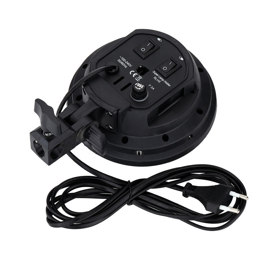 Andoer 4-in-1-Adapter für E27-Sockel mit Schalter in Schwarz oder Weiß - Bild 3