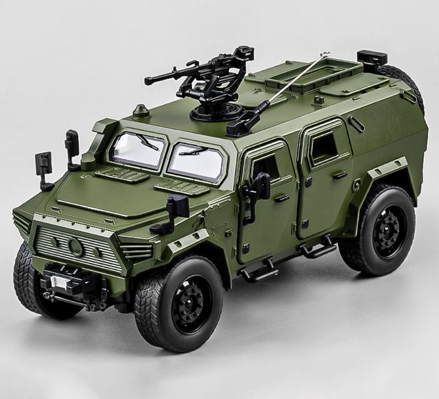 MAKEDA Dongfeng Mengshi Automodell, 1:18, Militärische Geländefahrzeuge, Metall, Gummi - Bild 1