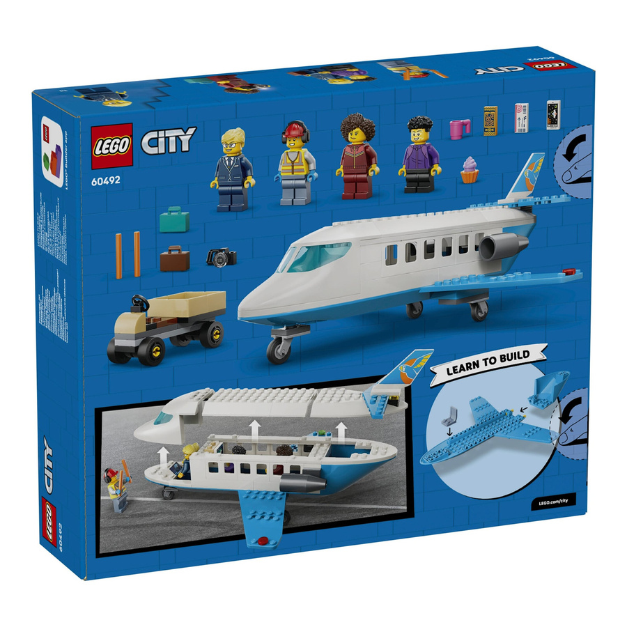 Lego City Passagierjet Flugzeug ab 4 Jahren - Bild 5