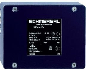 Schmersal Sicherheitszuhaltung AZM 415-11/11ZPK 24 in Schwarz - Bild 1