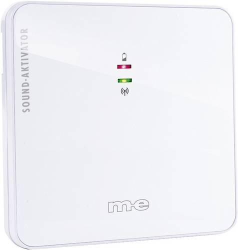 M-e modern-electronics 41382 Funkklingel Sender klangaktiv in Weiß - Bild 1