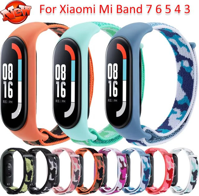 Xiaomi Uhrenarmband Nylon, Camouflage, Multicolor, Unisex - Bild 1