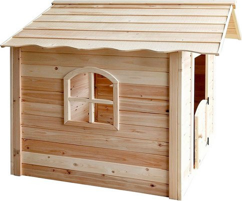 HOME DELUXE Spielhaus in Natur und Beige, B/H/T: 118,2 x 132,5 x 111 cm - Bild 1