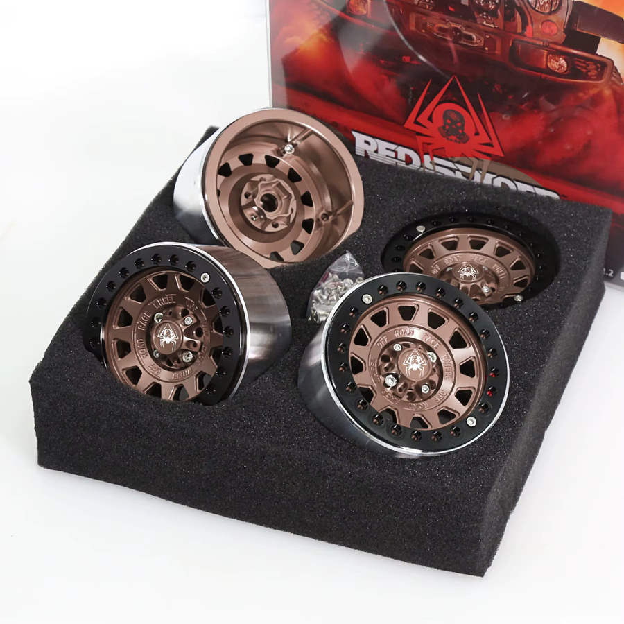 RAim Beadlock Wheel 2,2" Radnabe, Metall, Grau - Bild 2