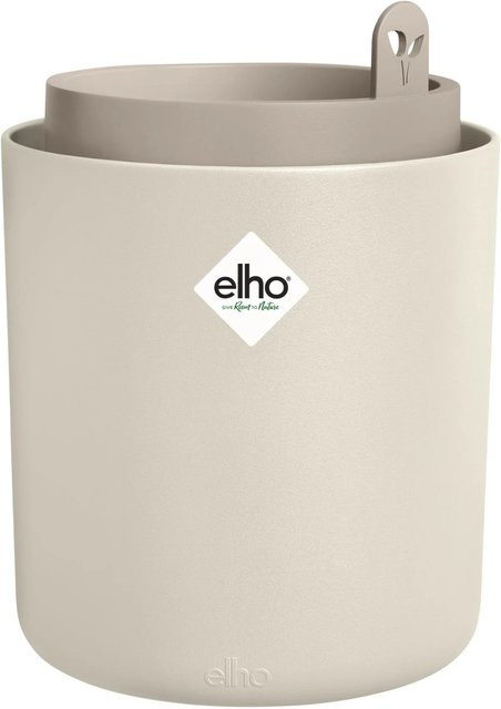 Elho Pflanztopf Bouncy Basil in Leinenweiß mit Durchmesser: 17 cm - Bild 1
