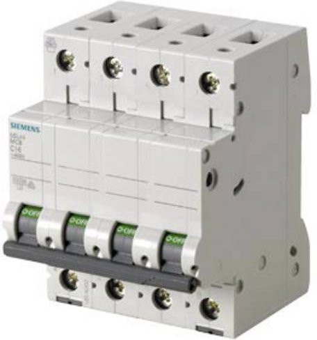 Siemens Leitungsschutzschalter 5SL4450-6 50A 400V Grau - Bild 1