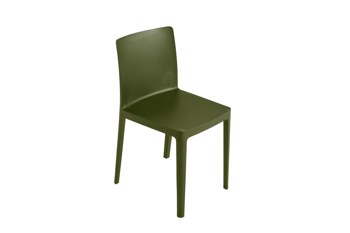 HAY Elementaire Stuhl aus Polypropylen in Green Matt - Bild 2