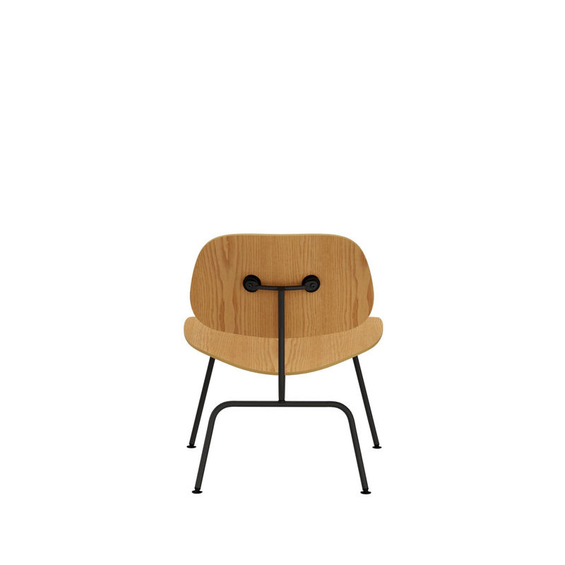 Vitra Plywood Group LCM Stuhl aus Esche in Braun mit Stahlrohren - Bild 2