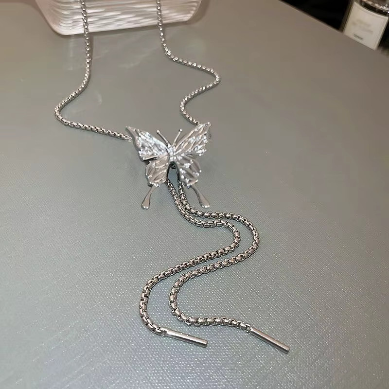 Halskette Schmetterling, Silber, Damen - Bild 4