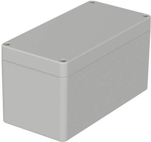 Bopla EUROMAS M Industrie-Gehäuse aus Polycarbonat in Lichtgrau RAL 7035, B/T/H: 160 x 80 x 85 mm - Bild 1
