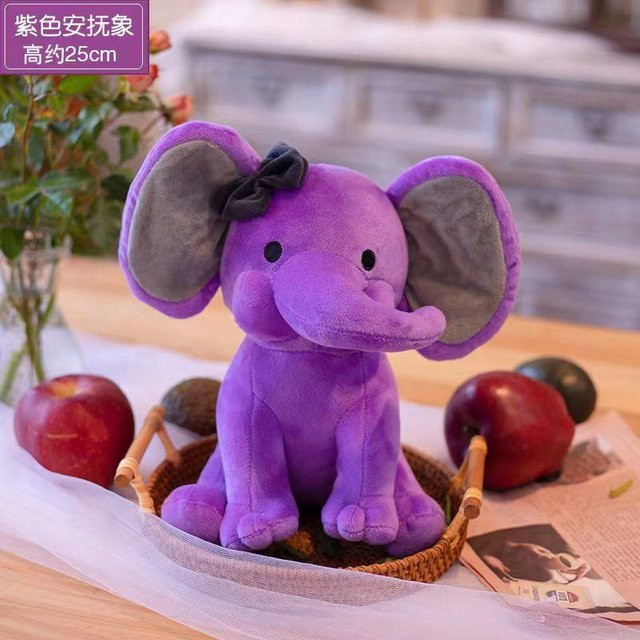 Yiran toy Elefanten-Stofftier, graues Plüschtier, 25 cm, ab 14 Jahren - Bild 1