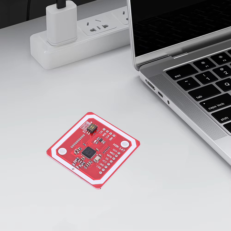 ALLOET PN532 NFC Leser-Schreiber-Modul 13,56MHz V3 in Rot für Arduino, Raspberry Pi und Android-Telefone - Bild 2