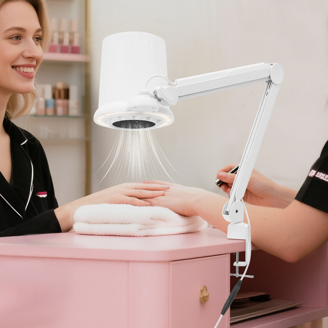Professionelle Nagel Staub Kollektor mit dimmbarer LED Licht, 55W - Bild 1