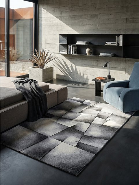 Kadima Design Teppich aus Polypropylen in Anthrazit, B/T: 120 x 170 cm - Bild 1