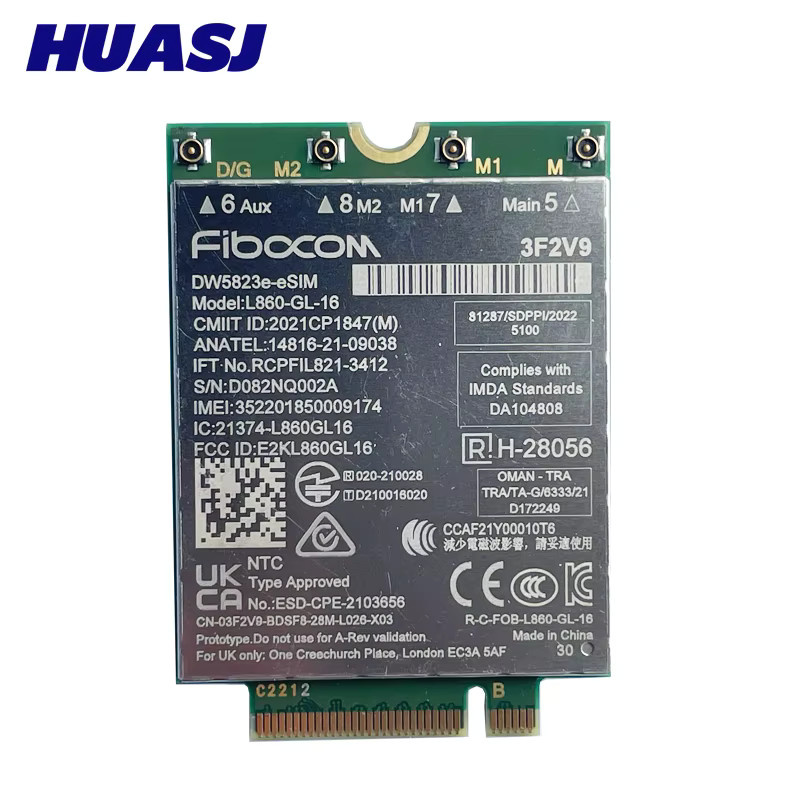 Intel DW5823e eSIM LTE 4G CAT16 Modul für Dell 7640 und 3581 Laptops im NGFF M.2 Format - Bild 3