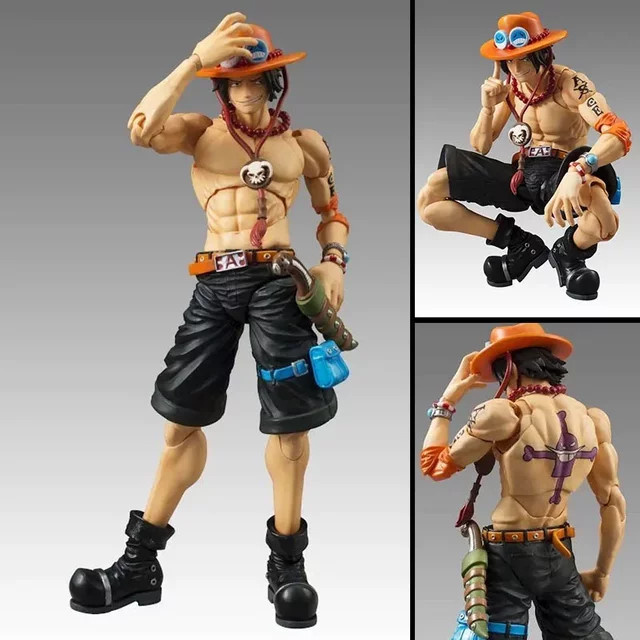 Bandai One Piece Ace Actionfigur, mit beweglichen Gelenken, 18cm - Bild 1