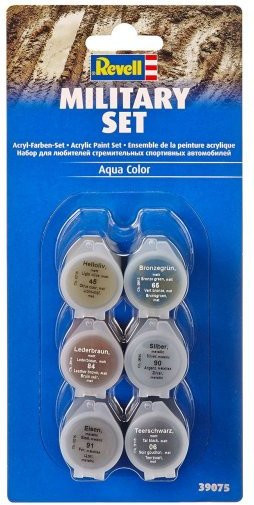 Revell Military Vehicle Set, Farben-Set, 6 x 5ml - Bild 1