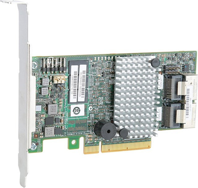 LSI 9267-8i 2208 RAID-Controllerkarte PCIe x8 mit 512 MB Cache und 6 GBps Bandbreite - Bild 1