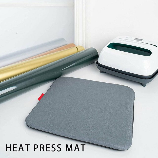 Heizmatte für Cut Easypress und Easypress 2, Bastel-Heiztransferfolie HTV Bügel-Isolier-Heizmatte, Grau, 12 x 12 Zoll - Bild 1