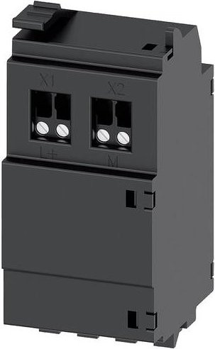 Siemens 3VA9187-0TB50 Leistungsschalterzubehör, Schwarz, B: 2,9 cm, H: 6,3 cm, T: 3,3 cm - Bild 1
