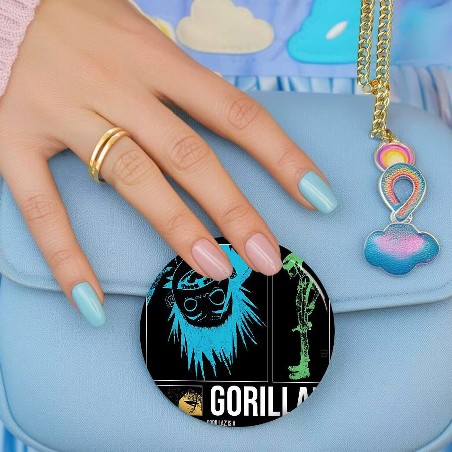 Brosche G-GorillazS Virtual Band, Meme Badge, Gamer - Bild 4