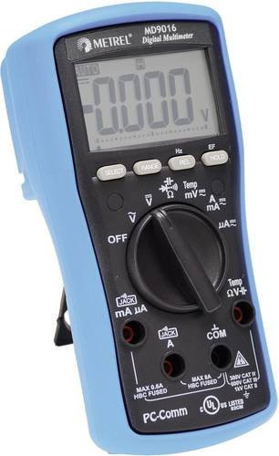 Metrel MD 9016 SN Digitales Hand-Multimeter Blau, CAT II 1000 V, CAT III 600 V, 6000 Counts - Bild 1
