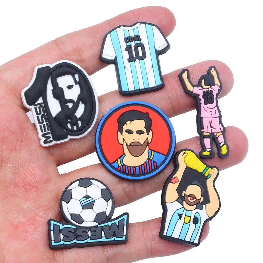 Potdemiel Schuhcharms Fußball-Superstar, Kinder, Herren - Bild 3