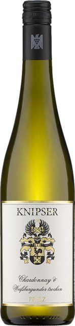 Knipser Weißwein Chardonnay & Weißburgunder, trocken, Pfalz, 2025, 0,375 l - Bild 1