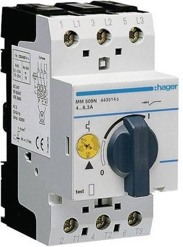 Hager Motorschutzschalter MM509N 230 V / 400 V - Bild 1
