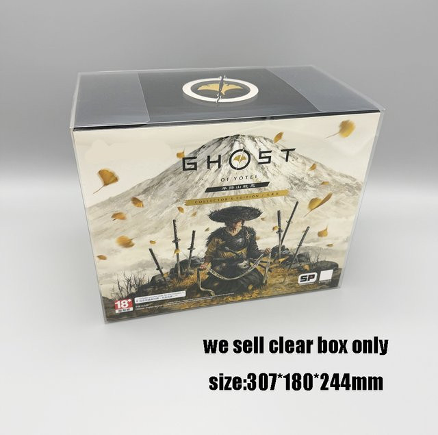 Transparente PET-Aufbewahrungshülle xunbeifang für PlayStation 5 Ghost of Yotei Collector's Edition Displayschutzbox - Bild 1