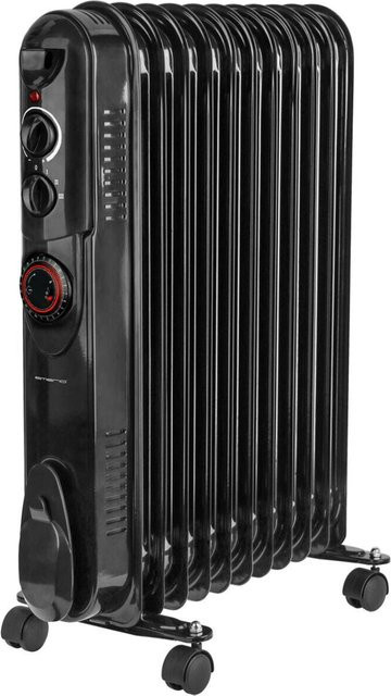 Emerio Ölradiator HO-132338.1 in Schwarz mit 2500 W, B/H/T: 24 x 62,5 x 45 cm - Bild 1