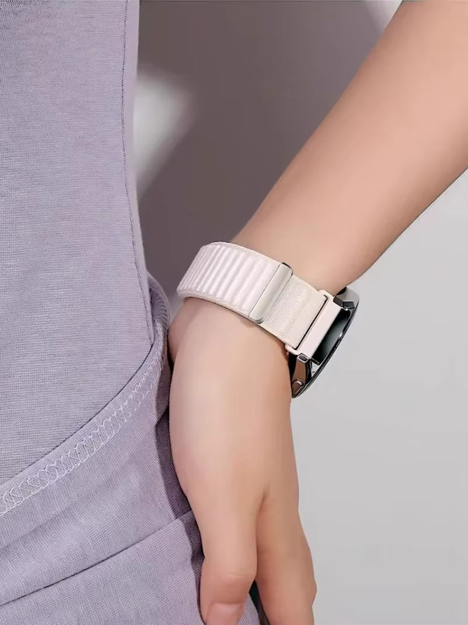 Uhrenarmband Nylon, Weiß, Unisex, 18mm 20mm 22mm - Bild 4